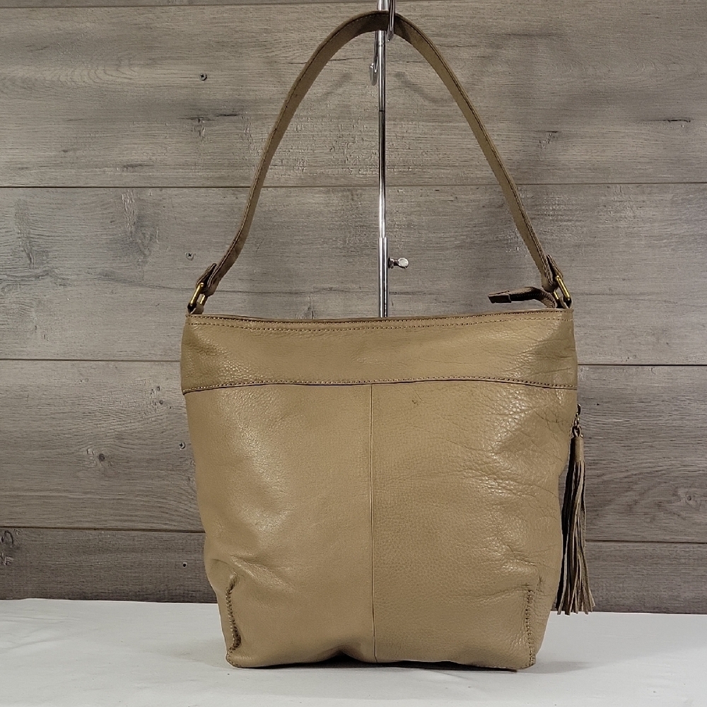 Hobo International Tan Leather Shoulder Bag